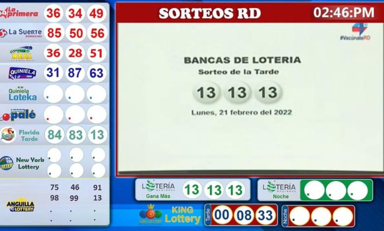 sorteo rapido 13