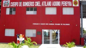 Estación de Bomberos Atilano Aquino Pereyra en Sabana Grande de Palenque