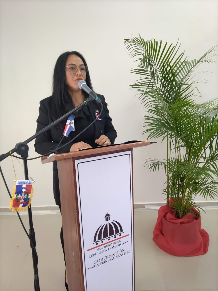 Gobernadora Gregoria Correa resalta la inversión del gobierno en la prov. MTS.
