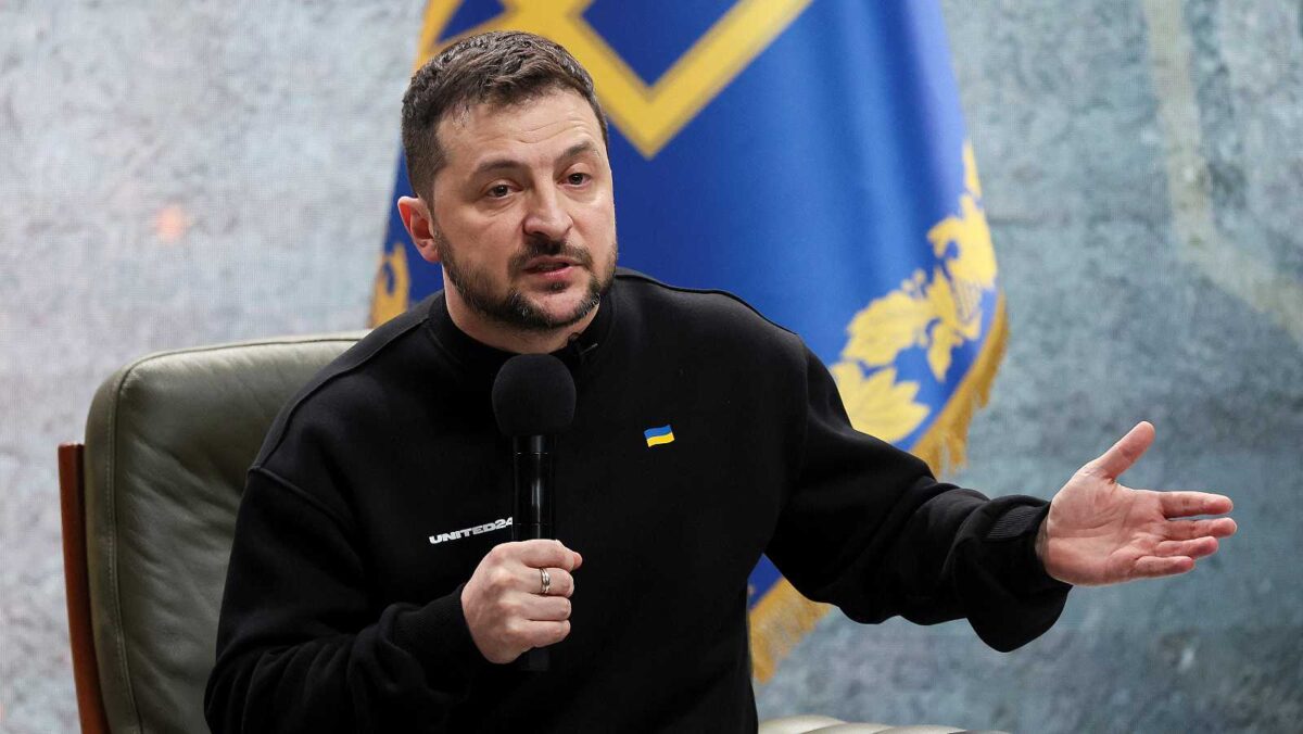 EE.UU. perderá su "posición de liderazgo" si deja de apoyar a Ucrania, declara Zelenski