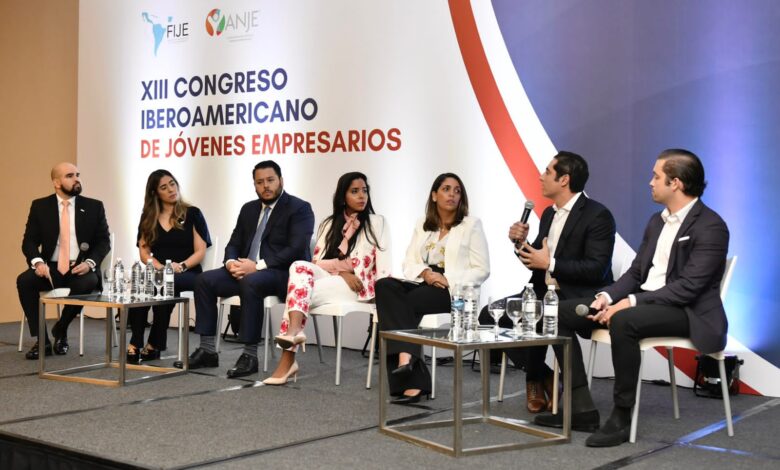 RD acoge a Jóvenes Empresarios de Iberoamérica en congreso CIJE 2023