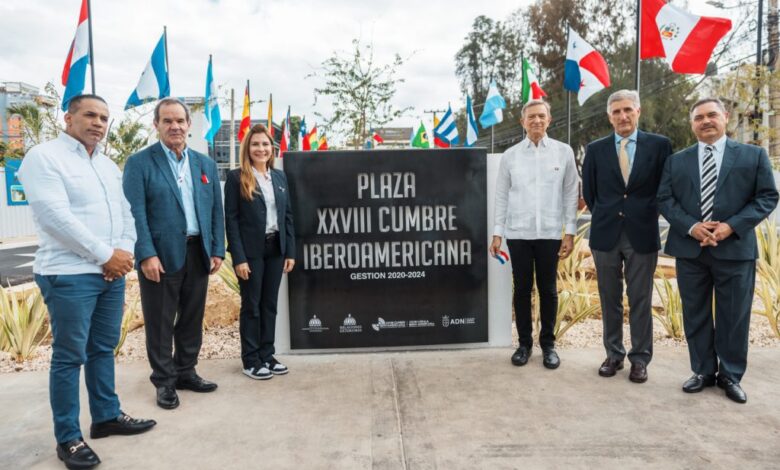 Alcaldía del Distrito Nacional inaugura Plaza XXVIII Cumbre Iberoamericana