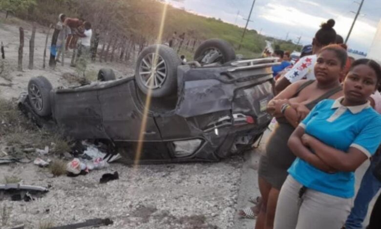 4 personas pierden la vida en un accidente de tránsito en la provincia Independencia