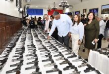 719 armas decomisadas Provincia Duarte