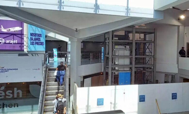 Aerodom instala dos nuevos ascensores en el Aeropuerto Las Américas