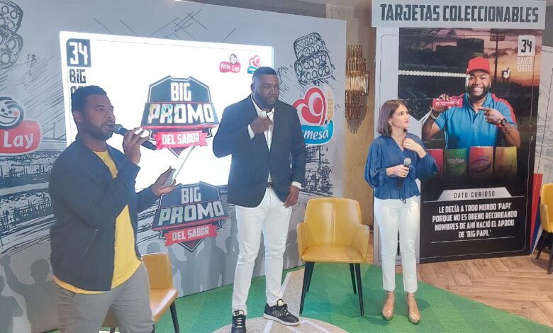 Frito Lay Dominicana presenta la “Big Promo del Sabor” protagonizada por el Big Papi David Ortiz