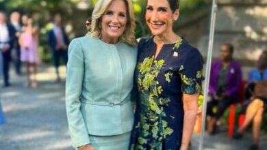 Primera Dama Raquel Arbaje se reúne con su homóloga de Estados Unidos Jill Biden