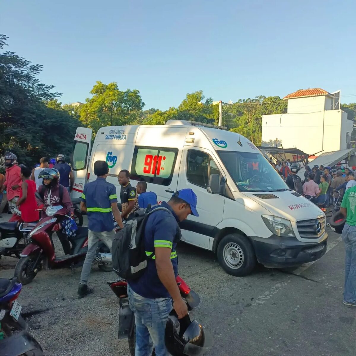 SNS mantiene ingresados 12 pacientes por accidente en Haina