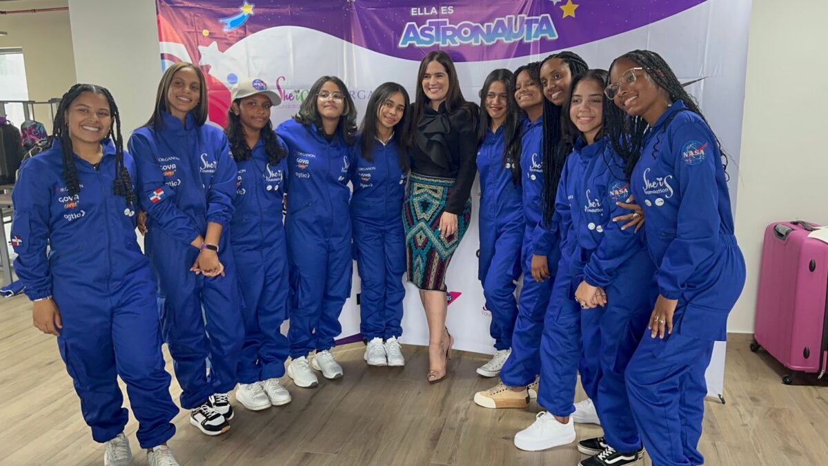 Diez niñas dominicanas participarán en programa "Ella Es Astronauta"