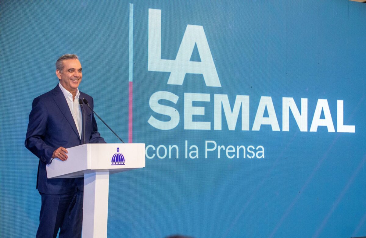 La Semanal con la Prensa se realizará desde Santiago la próxima semana