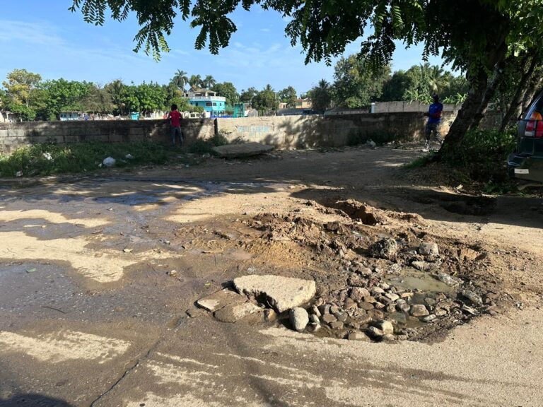 Comunitarios de Manoguayabo externa preocupación por cúmulo de aguas negras