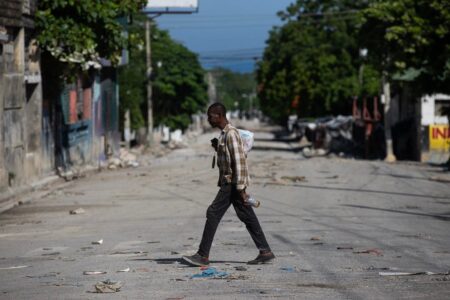 La seguridad es indispensable para poder dar respuesta a la crisis en Haití, alerta la OPS